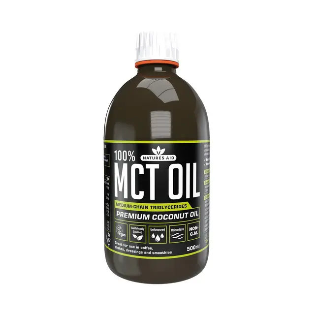 Natures Aid 100% MCT Oil 500ml