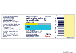 Methamphetamine tablets